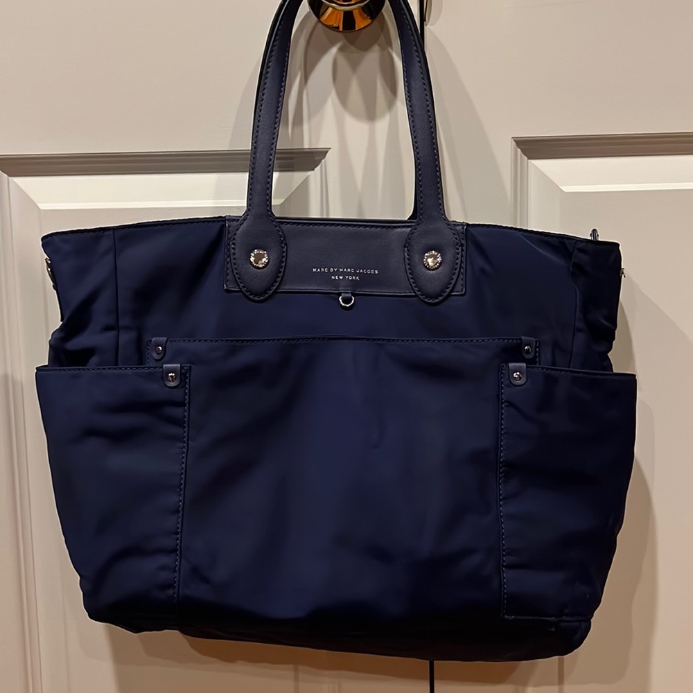 Marc by Marc Jacobs Nylon Navy Tote
